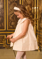 The Royal Silk Dress in Rose (4-10yrs) Dresses from Pepa London US