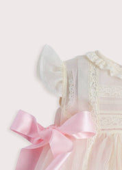 Traditional Light Pink Christening Gown (3mths-6yrs) Dresses from Pepa London US