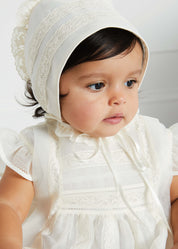 Traditional Cream Christening Gown (3mths-5yrs) Dresses from Pepa London US