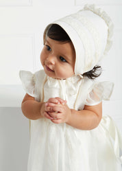 Traditional Cream Christening Gown (3mths-5yrs) Dresses from Pepa London US