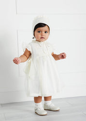 Traditional Cream Christening Gown (3mths-5yrs) Dresses from Pepa London US