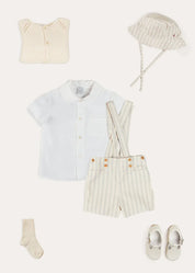 The Brompton Shorts with Braces Toddler Boy Look Look from Pepa London US