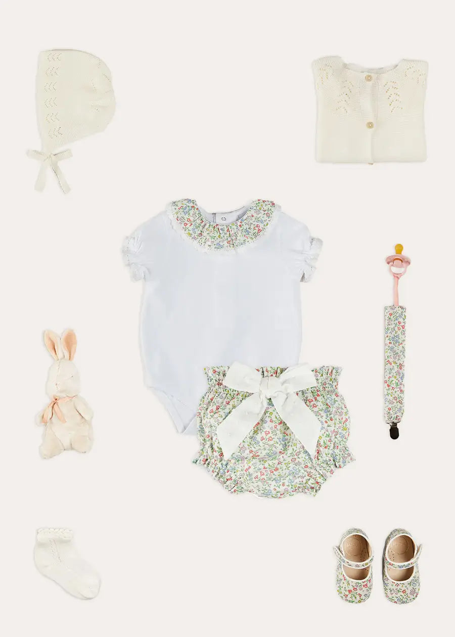 The Cordelia Bodysuit Baby Girl Look Look from Pepa London US