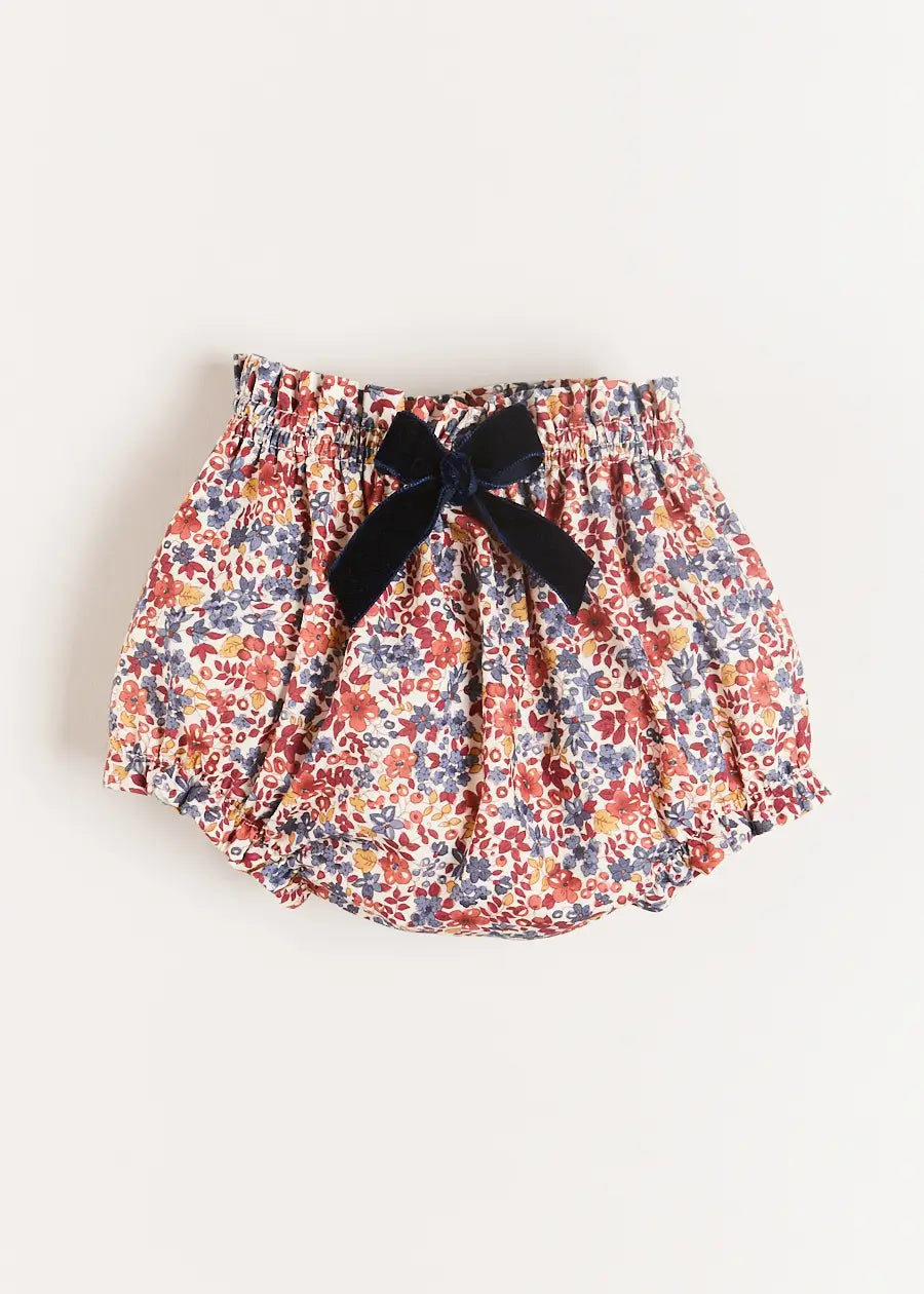 Beatrice Floral Bloomers in Caramel (3mths-2yrs) Bloomers from Pepa London US