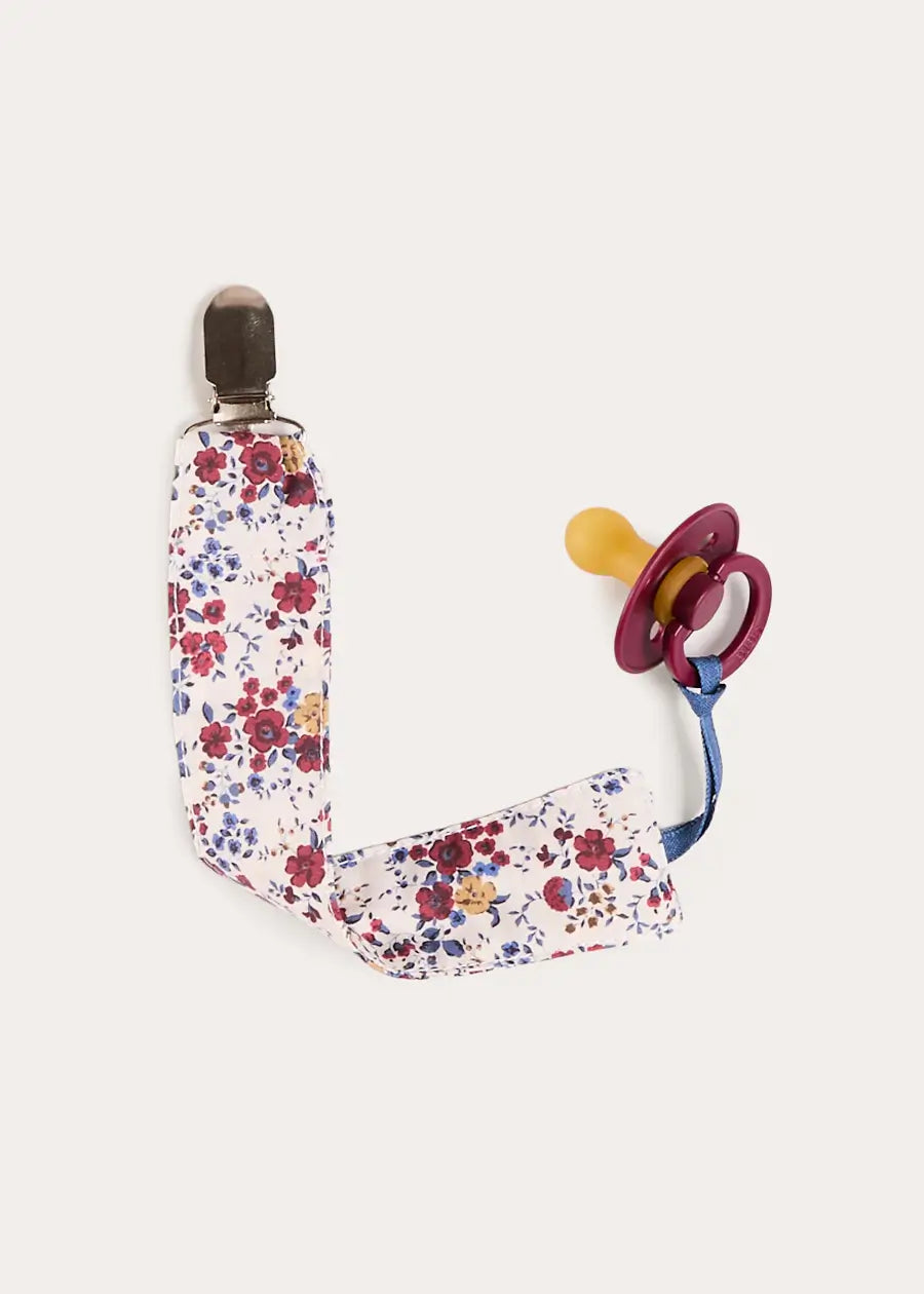 Louisa Floral Dummy Clip Dummy Clip in Cream (OS) Accessories from Pepa London US