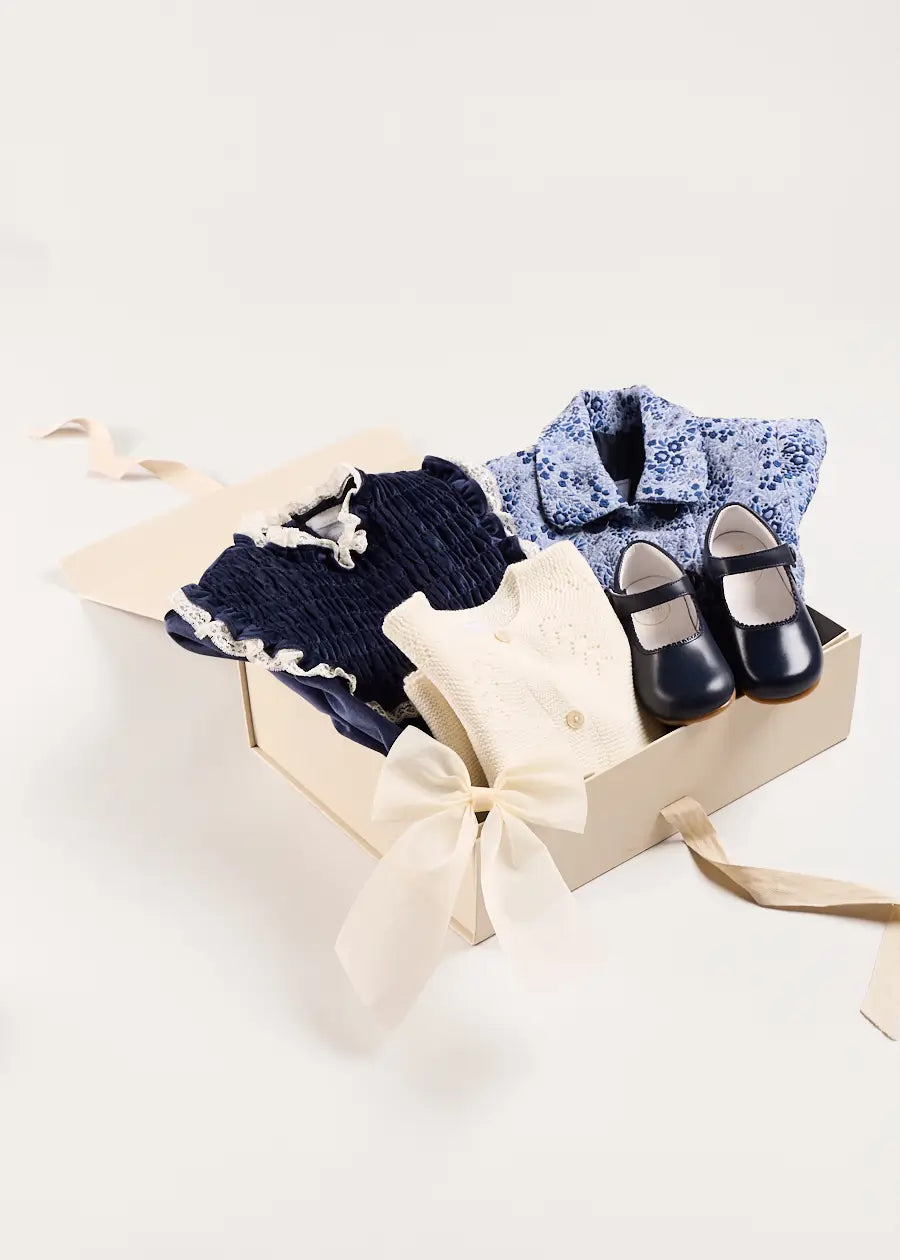 The Eleanor Floral Coat Girl's Gift Set Look from Pepa London US