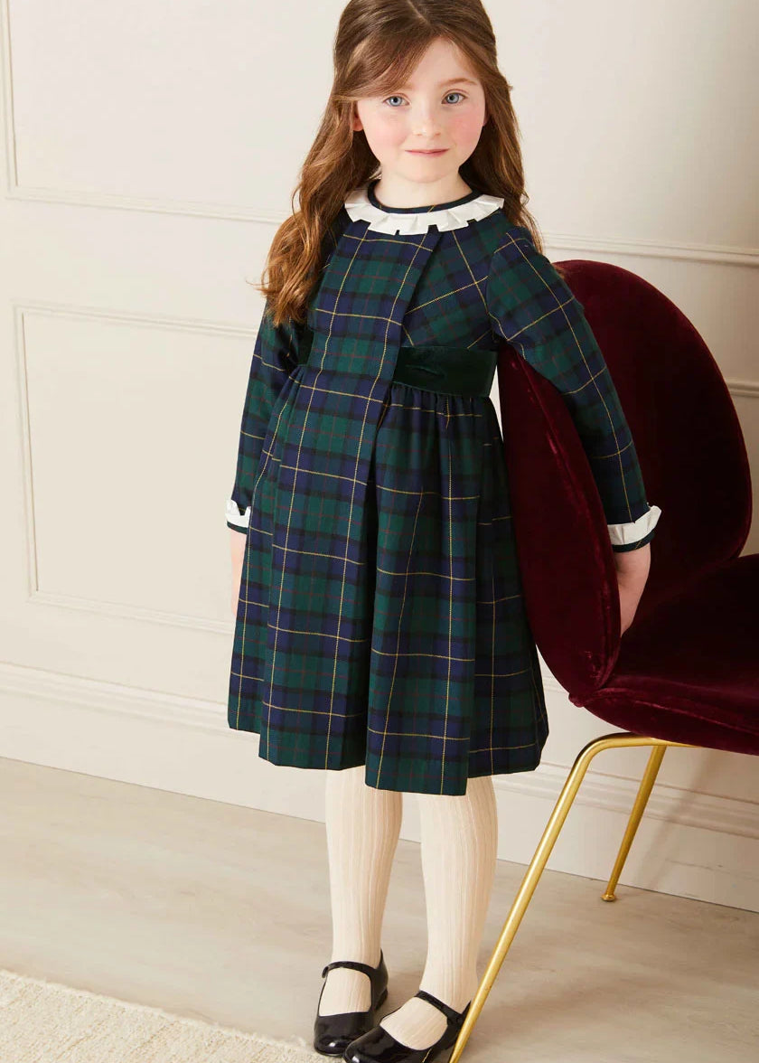 The Windsor Tartan Dress Girl Look Look  from Pepa London US