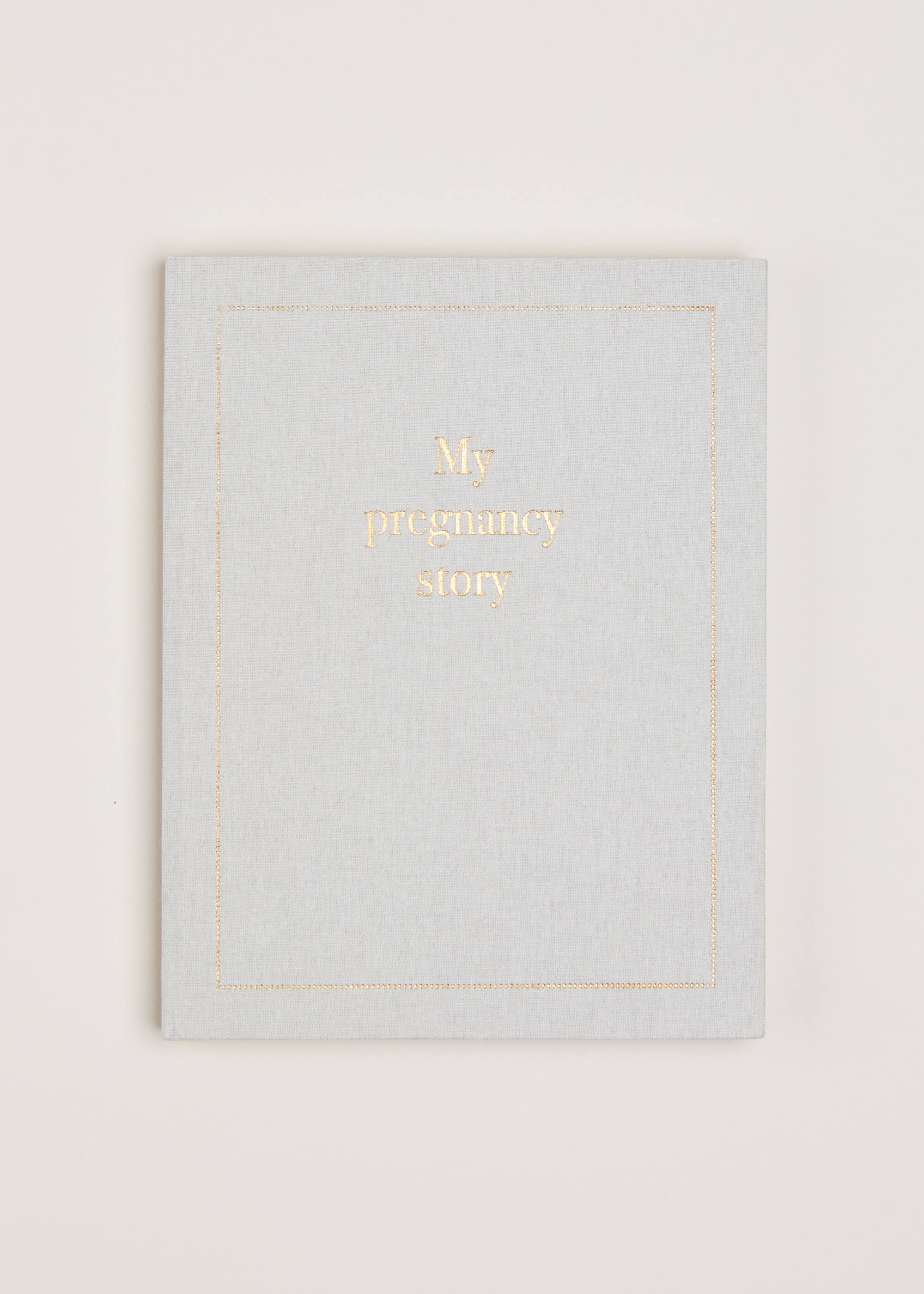 Pale Grey Pregnancy Journal Toys from Pepa London US