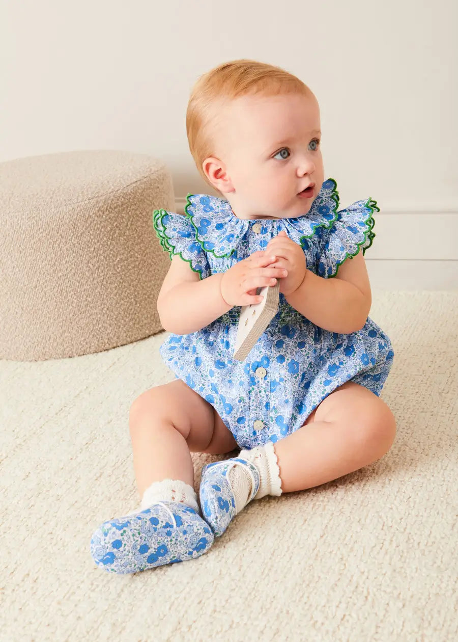 The Olivia Romper Baby Girl Look Look from Pepa London US