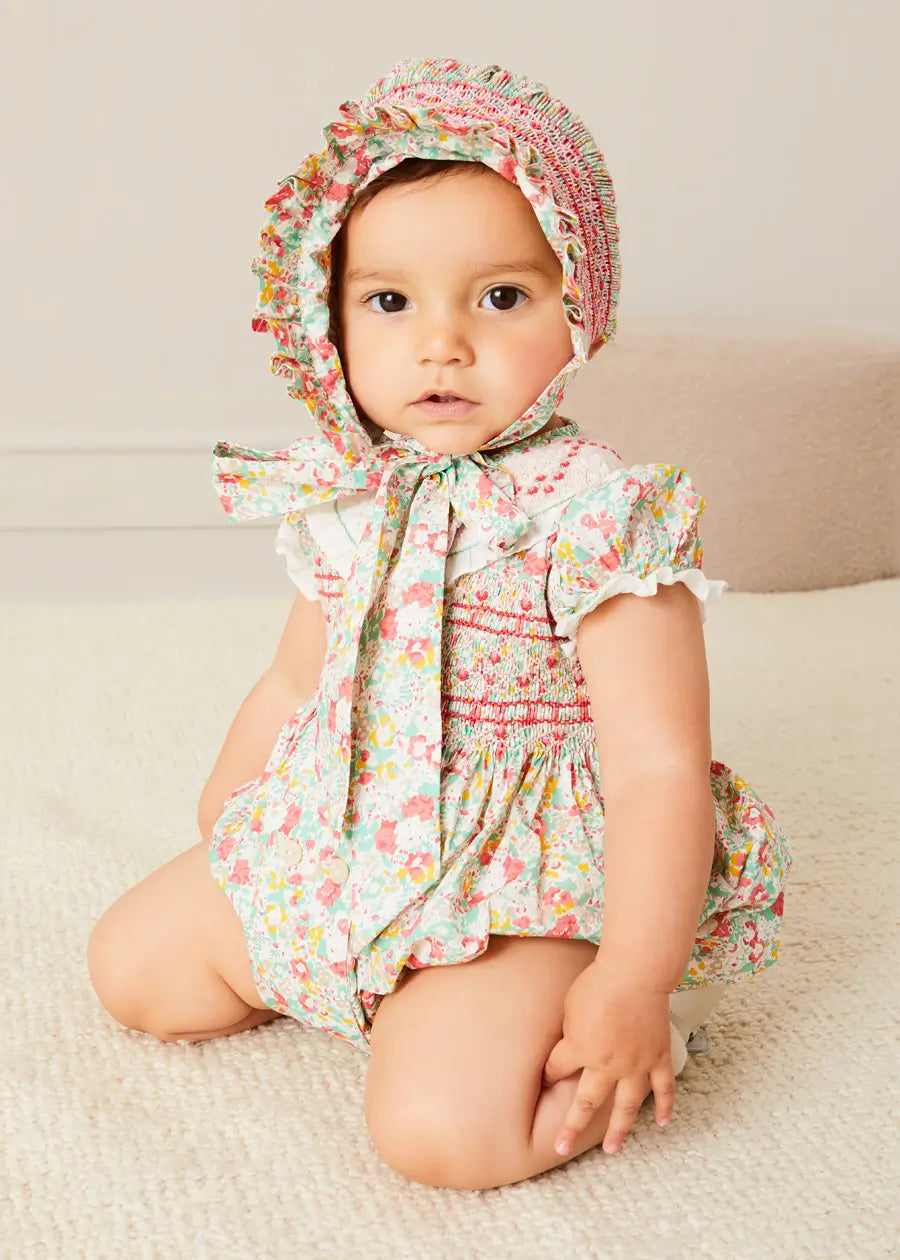 The Clementine Romper Baby Girl Look Look from Pepa London US