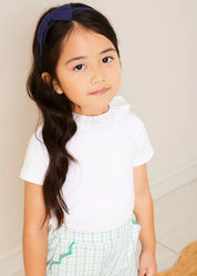 The Maxwell Gingham Shorts Girl Look Look from Pepa London US