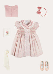 The Adelaide Floral Dress Girl Look