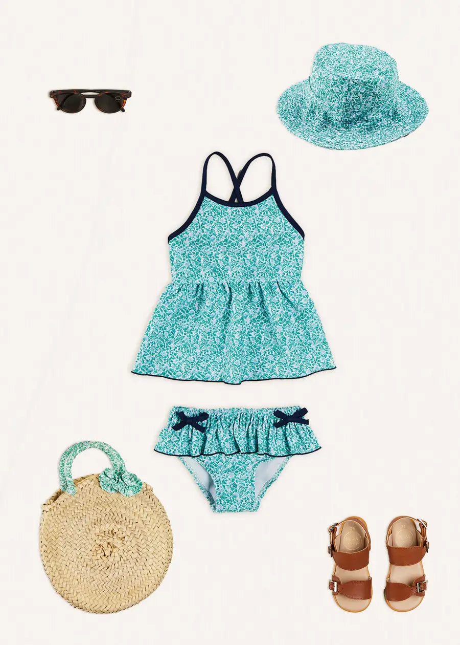 The Adelaide Two Piece Swimsuit Girl Look Look from Pepa London US