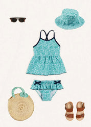 The Adelaide Two Piece Swimsuit Girl Look Look from Pepa London US
