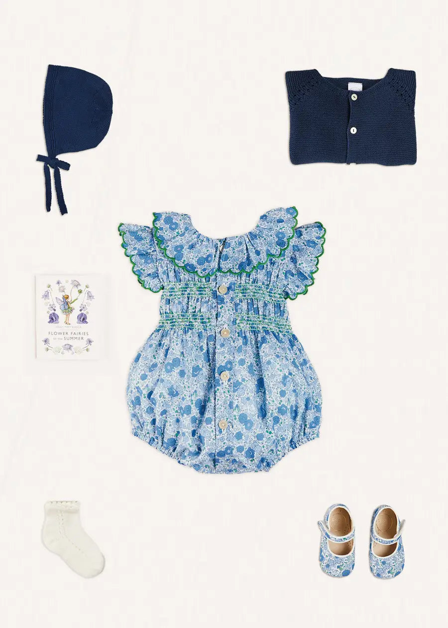 The Olivia Romper Baby Girl Look Look from Pepa London US
