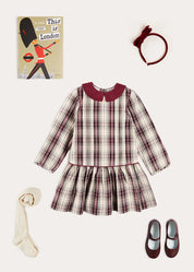 The Whittaker Check Dress Girl Look