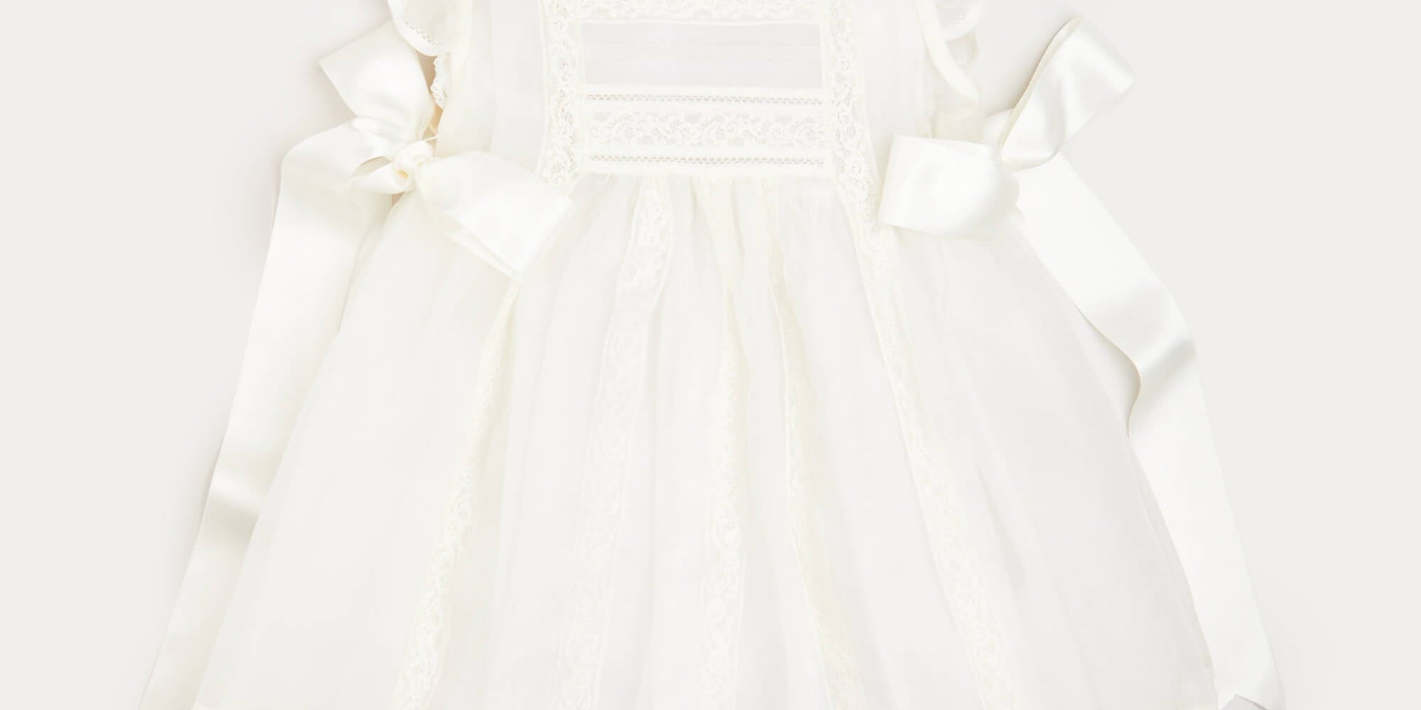 Traditional Cream Christening Gown (3mths-5yrs) Dresses from Pepa London US