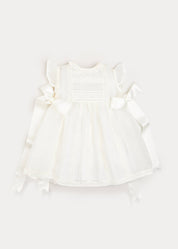 Traditional Cream Christening Gown (3mths-5yrs) Dresses from Pepa London US