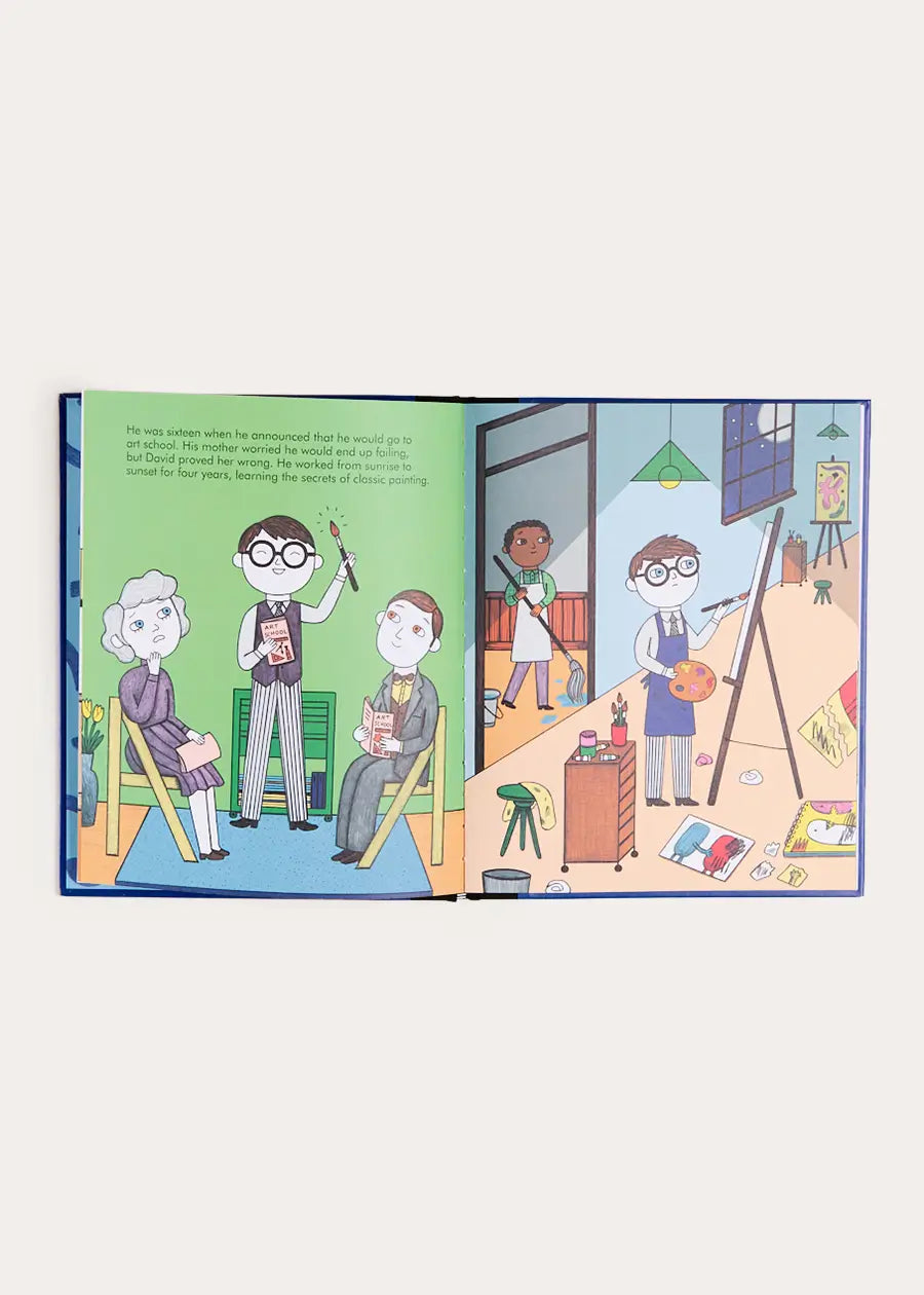 Little People, Big Dreams David Hockney Book BOOKS from Pepa London US