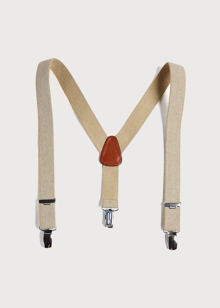 Cream Braces Belts & Braces  from Pepa London US
