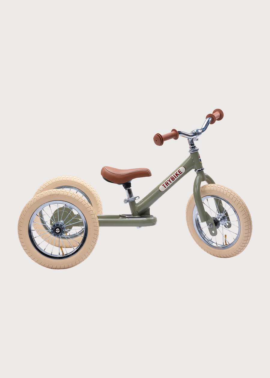 Trybike 2 in 1 vintage green top