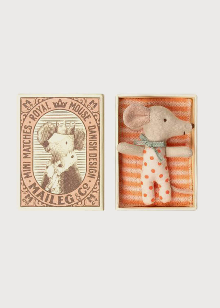 Baby Girl Mouse in Box Toys from Pepa London US