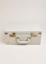 Pale Grey Leather Memory Case Toys from Pepa London US