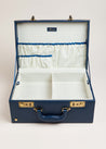 Navy Leather Memory Case Toys  from Pepa London US