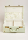 Sage Green Leather Memory Case Toys  from Pepa London US