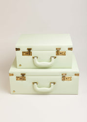 Sage Green Leather Memory Case Toys  from Pepa London US