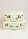 Sage Green Leather Memory Case Toys  from Pepa London US