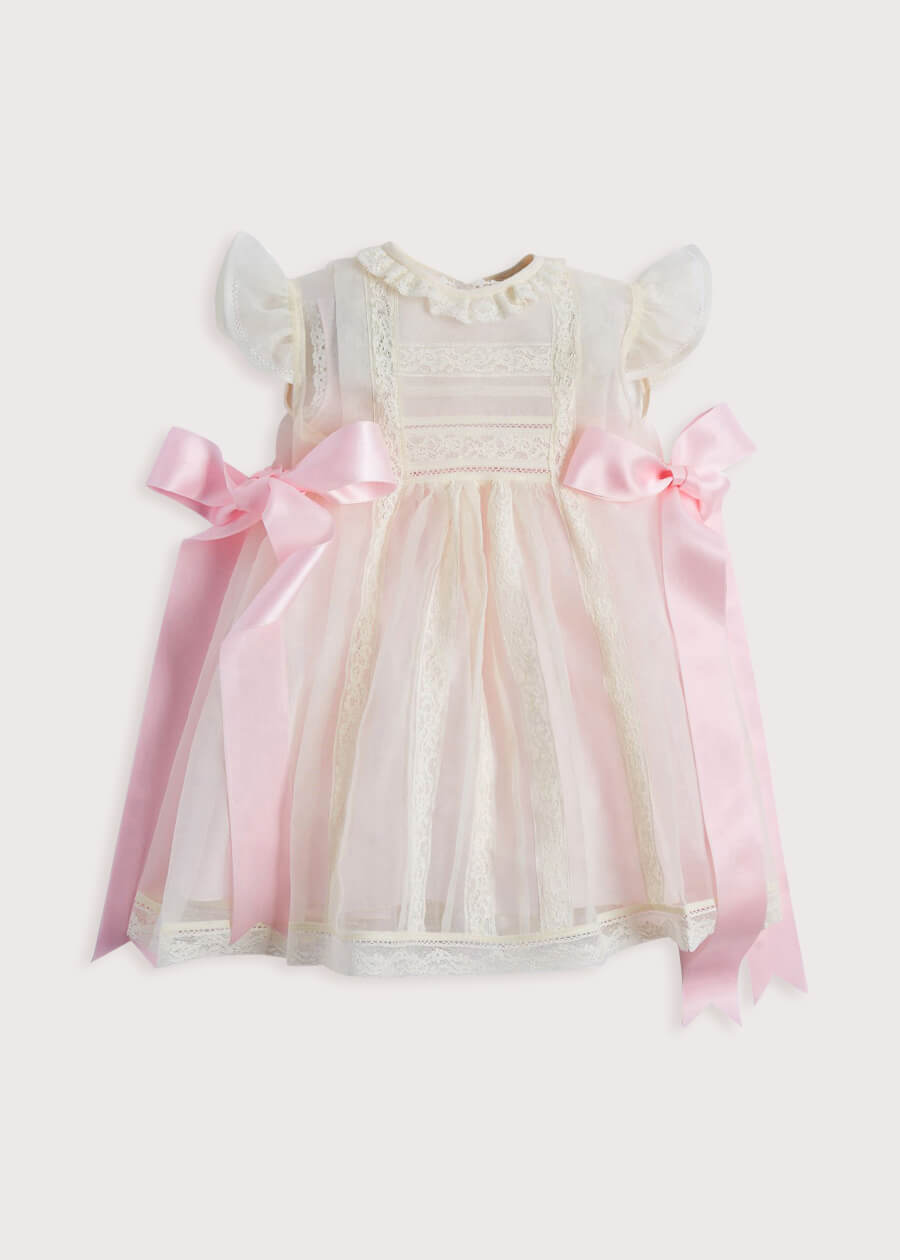 Traditional Light Pink Christening Gown (3mths-6yrs) Dresses from Pepa London US