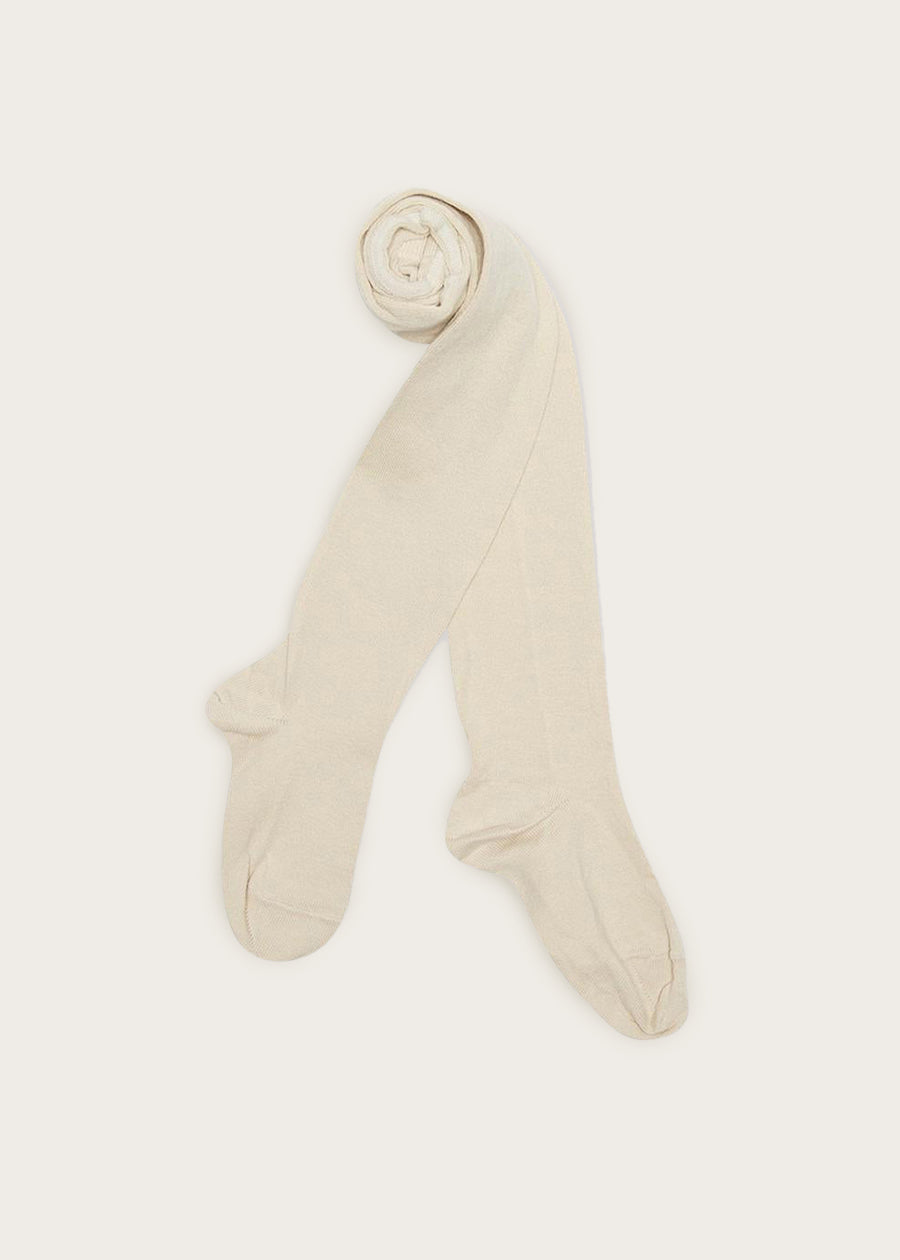 Beige Tights (0mths-10yrs) Tights from Pepa London US
