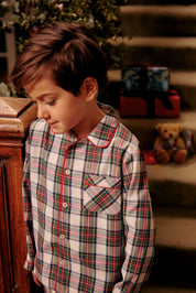 The Sussex Tartan Pyjama Set Boy Look LOOK from Pepa London US