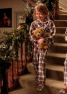 The Sussex Tartan Pyjama Set Girl Look Look  from Pepa London US