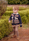 The Bear Knitted Cardigan Baby Boy Look Look  from Pepa London US