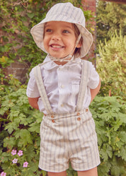 The Brompton Shorts with Braces Toddler Boy Look Look from Pepa London US