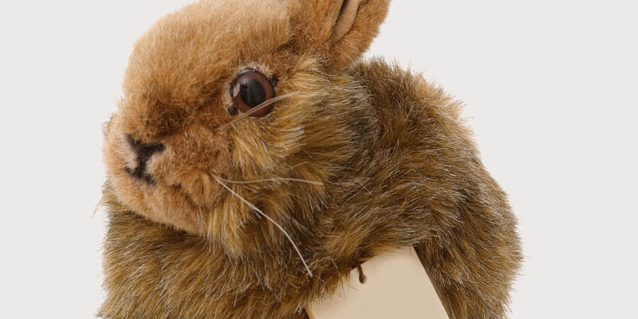 Brown Rabbit Toy TOYS from Pepa London