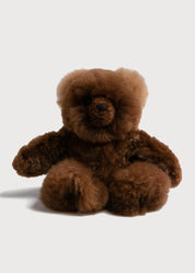 Brown Teddy Bear (100% Alpaca Fur) TOYS from Pepa London US
