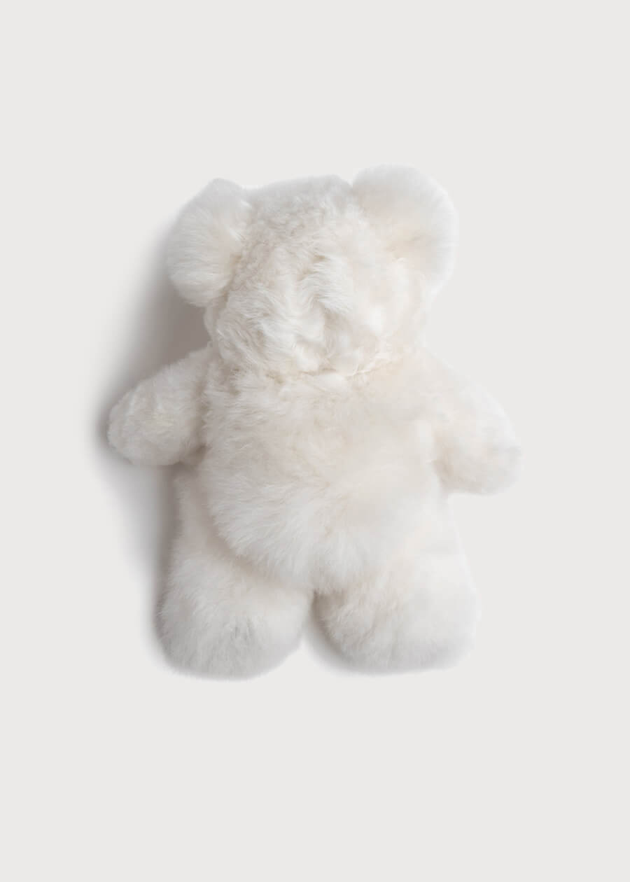 White Teddy Bear (100% Alpaca Fur) Toys from Pepa London US