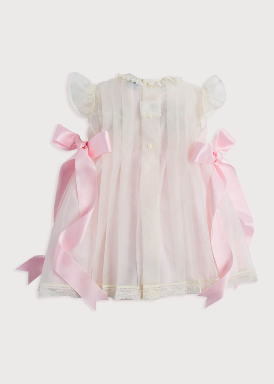 Traditional Light Pink Christening Gown (3mths-6yrs) Dresses from Pepa London US