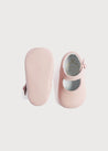 Mary Jane Pram Shoes in Pink (17-20EU) Shoes  from Pepa London US