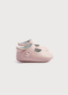 Mary Jane Pram Shoes in Pink (17-20EU) Shoes  from Pepa London US