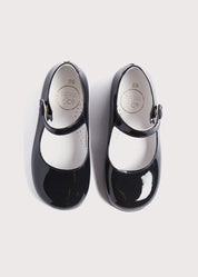 Patent Leather Mary Jane Shoes in Navy (25-37EU) SHOES from Pepa London