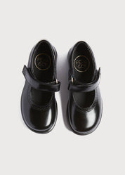 Classic Patent Leather Mary Jane Shoes in Black (25-34EU) SHOES from Pepa London