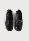 Leather Black Moccasins (26-32EU) Shoes from Pepa London US