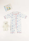 The Audrey All-In-One Pyjama Baby Girl Look Look  from Pepa London US