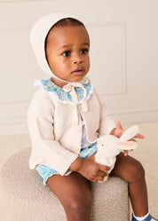 Plain Cardigan in Cream (6mths-10yrs)