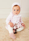 Frill Collar Long Sleeve Bodysuit in White (0mths-2yrs) Tops & Bodysuits  from Pepa London US