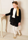 The Black Velvet Blazer with Shorts Girl Look Look  from Pepa London US